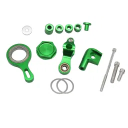 CALANDIS™ Motorcycle Steering Damper Bracket Mount Set for Yamaha YZF R6 YZF R1 Green | Steering Dampers | Body & Frame | Motorcycle Parts | Parts & Accessories image 2