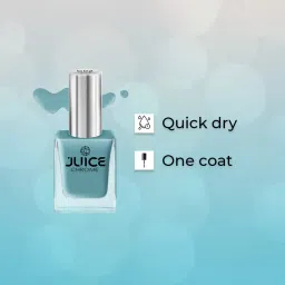 JUICE Quick-dry, Long Lasting, Chip Resistant, Gel Finish, High Gloss, F&D APPROVED COLORS & PIGMENTS, One Coat, 5 in 1 Nail Polish Combo 32 image 3