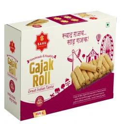 SAHU GAJAK BHANDAR Homemade Rajasthani Gajjak 400g With Gazak Roll 400g (Combo Pack 800g) No Liquid Glucose | Made with Cow Ghee | Premium Packaging | No Added Preservatives or Colors image 5