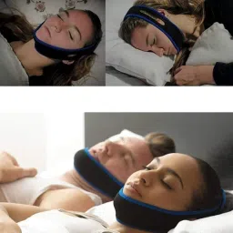 Anti Snoring Chin Strap Best Stop Snoring Device Adjustable Snore Reduction Belt Sleep Aids Chin Strips New Anti-Snoring Belt for Men Women Snoring Solution image 4