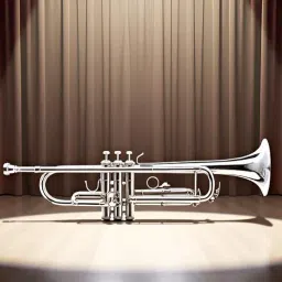 SAIMUSICALS Silver Trumpets With Bag and Mouthpiece for Beginner or Advanced Players Musical Instruments For Kids & Adults image 3