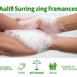 KMI Green Apple Handwash 500ml x 2 Pack | Refreshing Green Apple Fragrance | Moisturizing Liquid Hand Wash | Gentle on Skin | Effective Germ Protection | Daily Use image 3