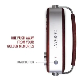 Saregama Carvaan Marathi - Portable Music Player with 5000 Preloaded Songs, FM/BT/AUX (Cherrywood Red) image 4