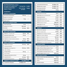 Carbamide Forte Multivitamin for Men & Women with 34 Ingredients - 60 Tablets image 1