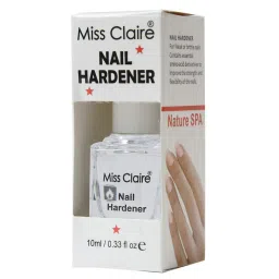 Miss Claire Nail Hardener, Clear, 10 Milliliters, Brown, 10 ml image 2