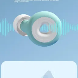 ANKUL Quiet Ear Plugs For Noise Reduction – Super Soft, Reusable Hearing Protection in Flexible Silicone For Sleep, Noise Sensitivity & Flights - 6 Ear Tips in S/M/L – 28dB Noise Cancelling (Sky, Standard) image 1