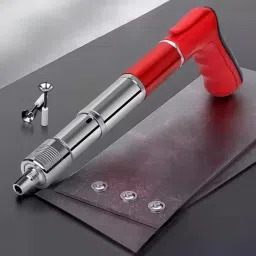 STOIQE Multipurpose Manual Steel Nail Gun With 100 Nails,Wall Fastening Tool For Cement Wall, Portable Mini Nail Shooting Machine Home DIY Woodworking (NAIL GUN FULL SET) image 3
