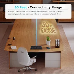 Rapoo E9050L Bluetooth Wireless Multi-Device Keyboard(4 Devices), Rechargeable, Led Indicators, Ultra-Thin, Ergonomic, Compatible with Windows, iOS, Android, Tab, Smartphones -White, 3-Year Warranty image 4