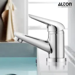 ALTON MTX3615, Single Lever Basin Mixer | Bathroom Wash Basin Mixer Tap | Basin Tap | Silver image 3