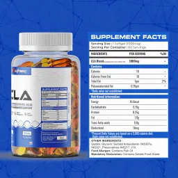 Existrong CLA 1000 (60 Softgel Capsules) | Fat Burner, Supports Weight Loss | Fuels Metabolism image 3