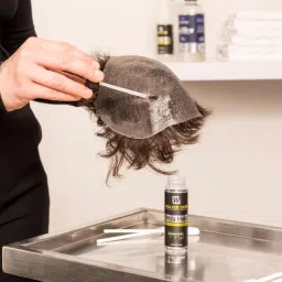 Ultra Hold Adhesive For Lace Wigs,Toupees By Walker Tape (1.4 FL OZ - 41.4 ML (Pack of 1)) | Waterproof | Maximum Wear(4+ Weeks) | Clear Transperent Glue | Skin Safe image 1