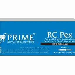 Prime RC Pex Dental Root Canal Filling Material, 2g Syringe and Capillary Tips image 2