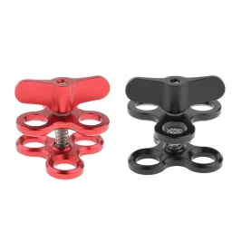 The Style Sutra 2xTriple Ball Clamp 3 Holes Underwater Diving Light Arm System Bracket|Cameras & Photo | Camera & Photo Accessories | Other Camera & Photo Accs image 5