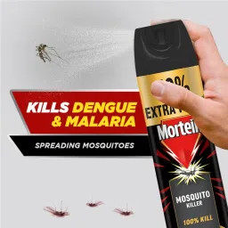 Mortein 625 ml - Flying Insect Killer - Fly & Mosquito Killer Spray| Instant Mosquito Killer | Fresh Natural Fragrance | 100% Kill Guarantee | Mosquito Repellent, Killer & Spray image 3
