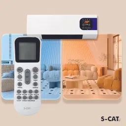S-CAT Compatible with Lloyd/Blue Star/Godrej AC Remote Control Model Original YK-K/002E (No Backlight) Suitable for 1 1.5 2 Ton Split & Window AC (in case of Any Issues, Contact Customer Care) image 4