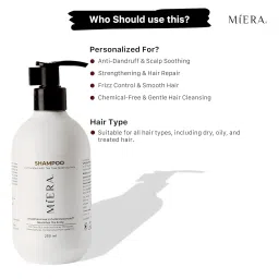 MIERA Gentle Care Combo | Shampoo, Conditioner & Body Lotion | Nourish, Smooth & Hydrate Your Hair & Skin image 2