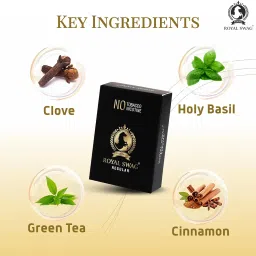 ROYAL SWAG Ayurvedic Cigarette Nicotine and Tobacco Free Combo -10 Stick (Frutta, Clove, Regular and Mint- Each 10) image 2