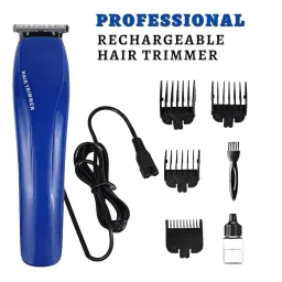 COVETKART Hair Trimmer Men Cordless Rechargeable Hair Clipper For Beard, Face & Body Hair Trimmers Shaving Machine With Ultra-Sharp Blades & Long-Battery Life Men's Grooming Kit With 4 Guide Combs image 5