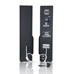 BENCLEY Fridouble Double Tower Speakers/Bluetooth Speaker/Multimedia Speaker/Home Theater with FM Pen Drive Mobile Aux Support (60 cm Height) image 4