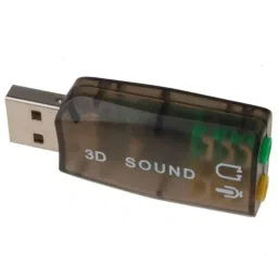 AR Lex USB 2.0 to Mic/Speaker 5.1 Audio Sound Card Adaptor (Black) image 5