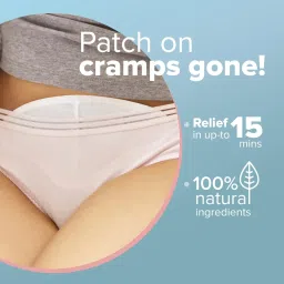 Nua Cramp Comfort || 3 Heat Patches for Period Pain and Cramps || 100% Natural Ingredients and Portable || 8 Hours Pain Relief || Quick Relief from Menstrual Pain image 1