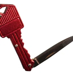 WESTONWINGS Women Safety Key, Pocket Folding Box Opener Cutter for Keyring Stainless Steel Key Cutter for Unpacking DIY Uses Pack of 2 image 4