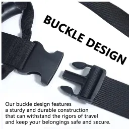 Heavy Duty Carrying Strap with Handle - Pack of 1, Ideal for Boxes, Luggage, Groceries & Cases image 3