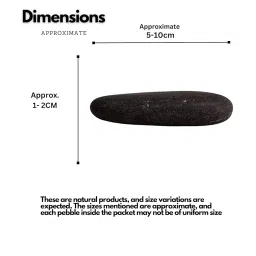 Hug A Plant 5KG Polished River Pebbles for Decoration |Garden|Table|Terrariums| Home Decor|Vase Fillers image 3