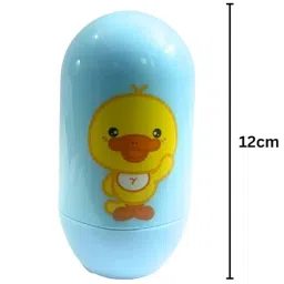 Baby Care Kit with Duck Design Storage Case, 4-Piece Grooming Set, Nail Clipper, Safety Scissors, Nail File, Tweezers, 0+ Months, Blue image 1