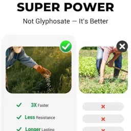 Cyclosinone Herbicid Granular Weed Killer with 10% Active Ingredient Low Toxicity Formula for Lawn, Garden & Farm Use Fast-Acting, Eco-Safe Weed Terminator Lawns, Gardens(pack of 2) image 1