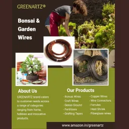 100ft Aluminium Wire for Bonsai Craft Model Making (1mm 1.5mm 2mm-33ft each) image 1