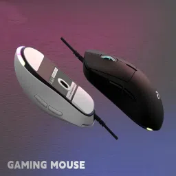 QIIVI Pro Y Wired Gaming Mouse with Breathing Lights and DPI Upto 3200 (G100 Wired White) image 3