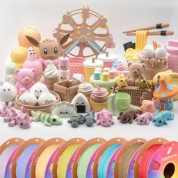 Polymaker Panchroma Matte PLA Filament, Matte Pastel Ice 1.75mm 1kg 3D Printing Filament, Formerly Polyterra Matte 3D Printer PLA Filament, Fit Most FDM 3D Printers, 1kg Spool (2.2lbs) image 4