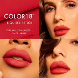 Color 18® Liquid Lipstick Set of 12 | Long Lasting Matte, Smudge-Proof & Waterproof Lip Colors | Bold & Vibrant Shades for All Occasions (Pack of 12) image 3
