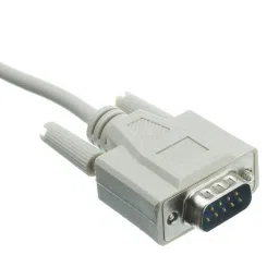 QualConnectTM Null Modem Cable, DB9 Male to DB9 Female, UL rated, 8 Conductor, 6 ft image 2