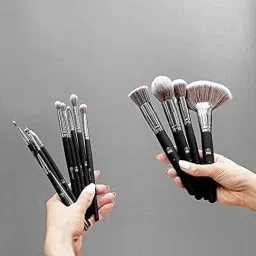 BH STUDIO PRO Professionnels Makeup Brush Set of 13 - Black image 3