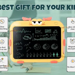 Zest 4 Toyz LCD Writing Tablet 9.8 Inch Colorful Doodle Board Drawing Pad for Kids Drawing Board Writing Board Drawing Tablet for Boys and Girls (2 pens -4 Different Writing Styles) image 3