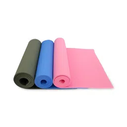 Nivia Anti Skid Yoga Mat for Men & Women, Exercise Mat for Home Workout, Yoga Mat for Women, Gym Exercise Mat (180x60x1.0CM) Military Green image 5