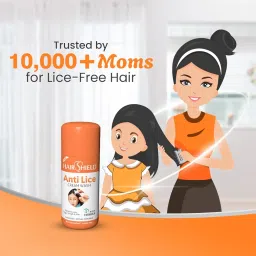 Hairshield Anti Lice Cream Wash | Made with Guldaudi, Reetha & Shikakai | Trusted by Mothers | Safe for Babies, Children, Men & Women | Pack of 4 image 5