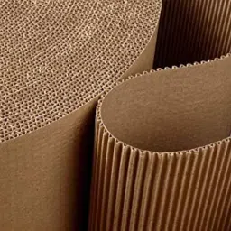 Box Brother 2 Ply Brown Corrugated Roll For ECommerce Packaging 140gsm Paper (28 inch X 5 Meters) image 1