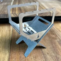 The Style Sutra Outdoor Fire Pit Titanium Alloy Camping Fire Pit for Hiking Outside Barbecue|Home & Garden | Fire Pits & Chimineas|1 Outdoor Fire Pit image 3