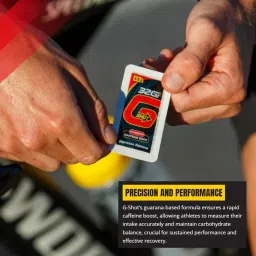 32Gi G-Shot Gel, potent 60 mg caffeine boost, liquid guarana, patented snap open technology, preworkout boost - Pack of 3 Gels 4.5g each image 2