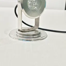 HUMA Fountains and Pools 3 LED 9 WATT Ring Model Stand Light/Underwater Waterproof SPOT Fountain Stand Light (HF048) (Blue) image 2