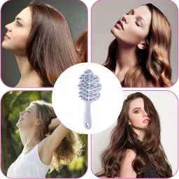 Jiffix Silicone Scalp Massager Brush for Shampoo – Hair Growth, Anti-Dandruff, Deep Cleansing, Stress Relief, Shower Head Massage Comb for Men & Women image 3