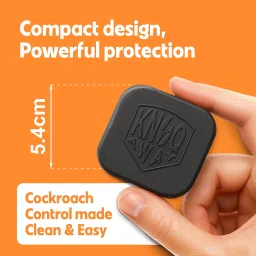 KNOQ AWAY Cockroach Bait, Alternative to Anti-Cockroach Gel, Roach Paste, Roach Gel, RoachPellet/Powder & Cockroach Spray. Repellant for Home,Kitchen, & Hotels (Pack of 3 Baits) image 3