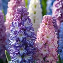 Radha Krishna Agriculture® Imported mixed colours Hyacinth Flower Bulbs for Home and Gardening (PACK OF 1 BULB) image 3