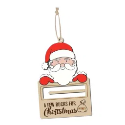 club bollywood The Style SutraChristmas Money Holder Practical Tree Pendant Christmas Decor for Home Party Santa Claus|Home & Garden | Greeting Cards & Party Supply | Other Gift & Party Supplies image 2
