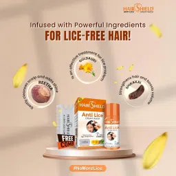 Hairshield Anti Lice Cream Wash | Made with Guldaudi, Reetha & Shikakai | Trusted by Mothers | Safe for Babies, Children, Men & Women | Pack of 4 image 3