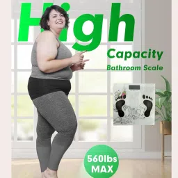 Weighing Scale Digital for Weight Watchers | Smart LCD Display, Auto On/Off, High Accuracy Body Weight Scale | Sleek & Portable Weighing Scale Digital for Home, Gym, Office image 5