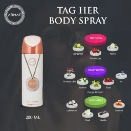 Armaf Tag Her Perfume Body Spray 200ML image 4
